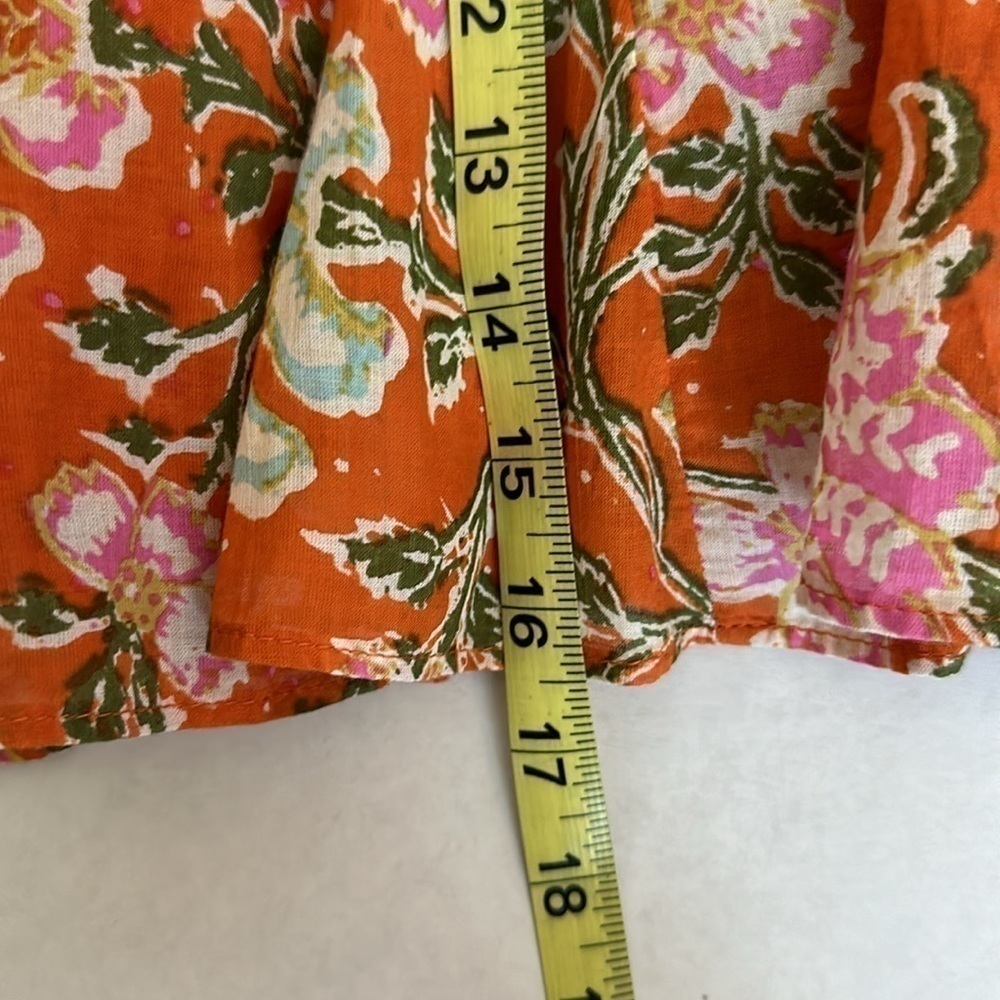 Free People End Of The Island Godet Skirt size 8 - Picture 12 of 16